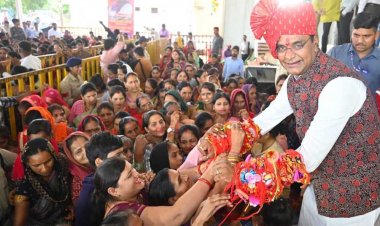विश्व के सबसे बड़े रक्षाबंधन महोत्सव का शुभारंभ