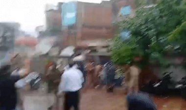 छतरपुर पत्थरबाजी का मुख्य आरोपी शहजाद गिरफ्तार:कोर्ट में सरेंडर करने जा रहा था; पुलिस ने घेराबंदी कर कोर्ट के सामने दबोचा