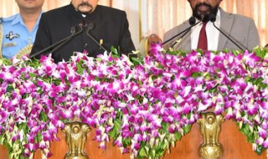 राज्यपाल डेका ने न्यायमूर्ति (सेवानिवृत्त) उबोवेजा को दिलाई प्रमुख लोकायुक्त पद की शपथ