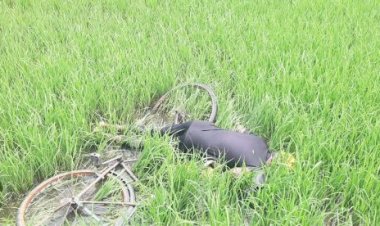 खेत में मिली लाश, जांच शुरू