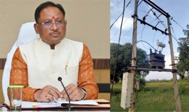 ग्राम हर्राडाँड़ में लगाया गया नया ट्रांसफार्मर