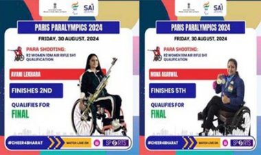 अवनि और मोना 10 मीटर एयर पिस्टल एसएच1 वर्ग के फाइनल पहुंची