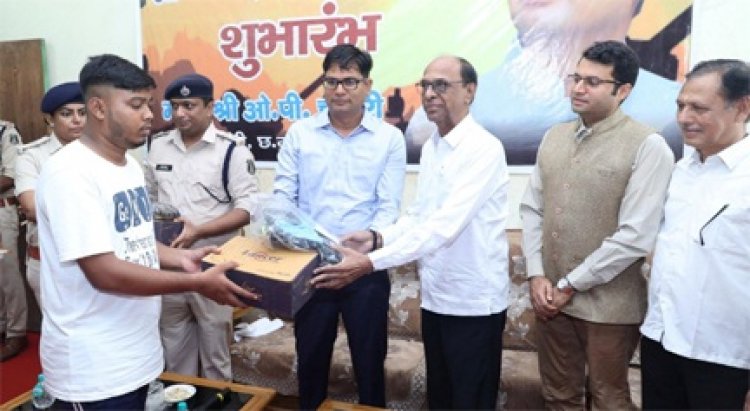 ट्रेनिंग से क्षमताओं को बढ़ाएं और चयन के लिए दें अपना बेस्ट-वित्त मंत्री श्री ओ.पी.चौधरी