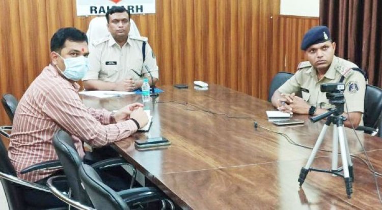 छत्तीसगढ़-ओडिशा इंटर स्टेट बॉर्डर मीटिंग