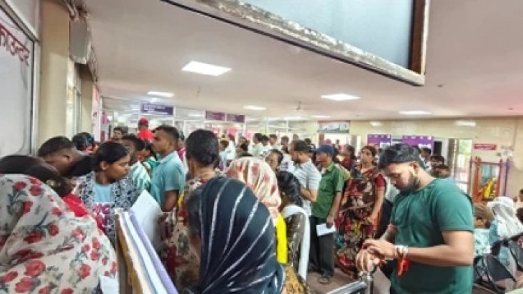 मौसमी बीमारीं का कहर : सिम्स व जिला अस्पताल में उमड़े मरीज