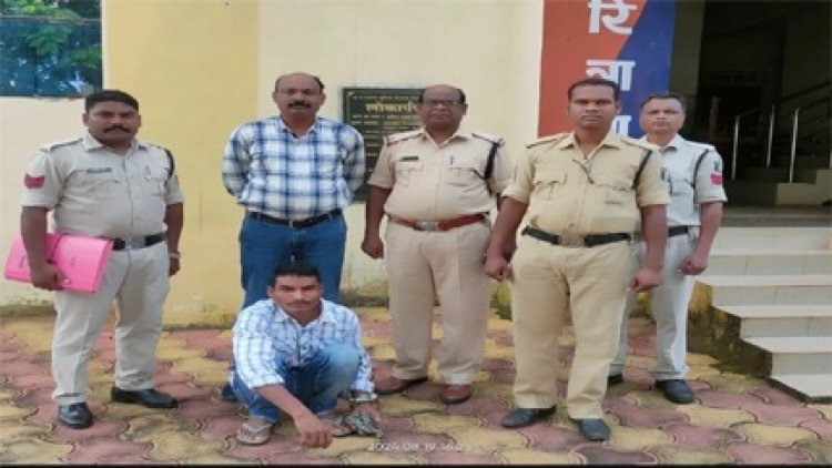 बहन पर तलवार से हमला कर फरार आरोपित गिरफ्तार