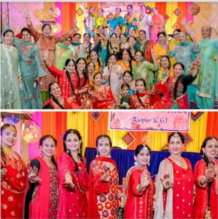 पंजाबी वुमेन वेलफेयर सोसाइटी की तरफ से तीज कार्यक्रम एक भव्य आयोजन