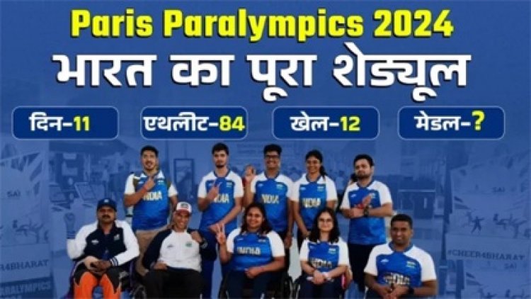 पेरिस पैरालंपिक की ओपनिंग सेरेमनी आज