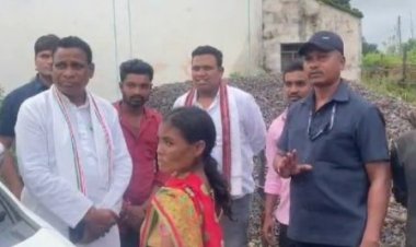 तेंदुए के हमले से मासूम की मौत, शोक संतप्त परिजनों से मिले विधायक