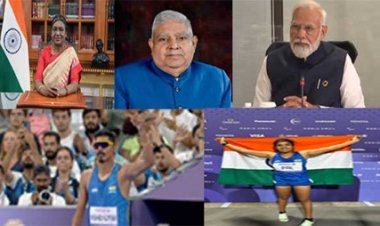 मुर्मु, धनखड़ और मोदी ने निषाद और प्रीति को पदक जीतने पर दी बधाई