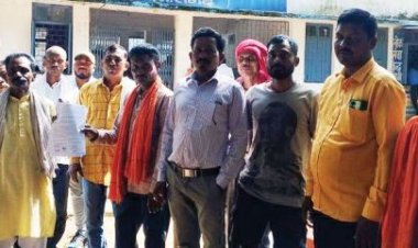 आंगनबाड़ी भवन के लिए प्रस्तावित जमीन पर अवैध कब्जा