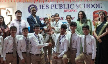 इनोवैक्सियन में IES पब्लिक स्कूल बना ओवरऑल चैम्पियन:स्टेट लेवल प्रतियोगिता में आइडियाथॉन, ड्रोन ड्राइविंग, रोबो रेस एवं मॉडल प्रेजेंटेशन