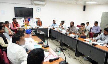 बस्तर के आम नागरिकों को बेहतर स्वास्थ्य सुविधाएं हो उपलब्ध - स्वास्थ्य मंत्री श्याम बिहारी जायसवाल