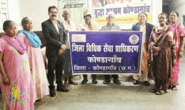 वृद्धा आश्रम का निरीक्षण