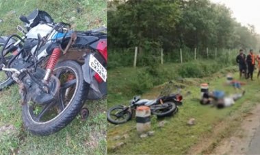 सड़क किनारे मिला दो दोस्तों का शव, तीसरा घायल