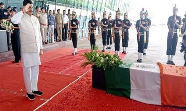 राष्ट्रहित में देह समर्पित करने से बेहतर सौभाग्य कुछ नहीं - मुख्यमंत्री डॉ. यादव