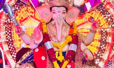 इंदौर के श्याम नगर एनएक्स में गणेश उत्सव:प्रतिदिन महाआरती, महाप्रसादी के साथ ही रखा जा रहा है बंपर इनाम