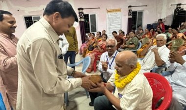 जिस समाज में बुजुर्गों का होता है मान सम्मान, वही समाज करता है तरक्की : उद्योग मंत्री लखन लाल देवांगन