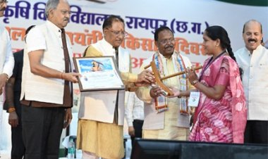 गौ-आधारित जैविक एवं प्राकृतिक खेती खोलेगी किसानों के लिए खुशहाली का रास्ता : मुख्यमंत्री विष्णु देव साय