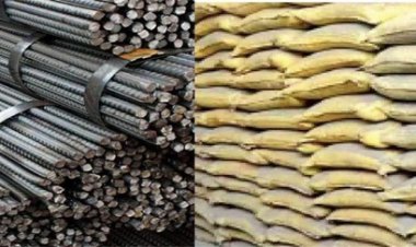 सरिया सहित दूसरी भवन निर्माण सामग्री के दाम स्थिर