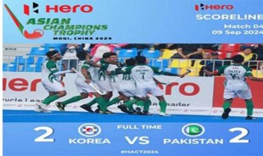 हीरो एशियन चैंपियंस ट्रॉफी: कोरिया ने पाकिस्तान को 2-2 से बराबरी पर रोका