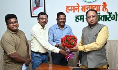 मुख्यमंत्री श्री विष्णु देव साय से कंवर समाज के प्रतिनिधि मंडल ने की सौजन्य मुलाकात