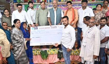 निर्माण कार्याे के साथ सांस्कृतिक विकास भी जरुरी - राजस्व मंत्री वर्मा