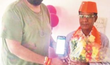 वरिष्ठ कांग्रेसी ने ली भाजपा की ऑनलाइन सदस्यता