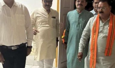 रतलाम आए भाजपा प्रदेशाध्यक्ष वीडी शर्मा:पथराव की घटना पर कहा- तथाकथित व कुछ राजनीतिक दल के लोग माहौल बिगाड़ना चाहते है