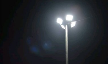 हाईमास्क लाइट से जगमगाया रजत बिहार चौराहा, मंत्री कृष्णा गौर ने किया उद्घाटन