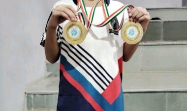 रायपुर की महविश फातिमा को 2 गोल्ड मेडल 