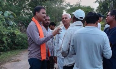 कांग्रेसियों ने ग्रामीणों के जख्म पर छिडक़ा नमक - मधुसूदन