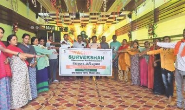 छत्‍तीसगढ़ में विघ्‍नहर्ता के सामने से ली स्‍वच्‍छता की शपथ