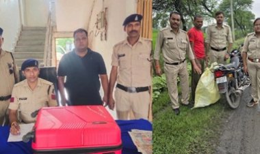 एमपी की शराब लाकर जिले में खपाने वाला गिरफ्तार