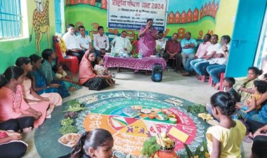 विधायक नंद ने गर्भवती एवं शिशुवती माताओं को पौष्टिक एवं संतुलित आहार लेने किया प्रेरित