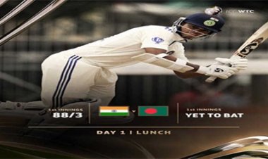 जयसवाल और पंत ने शुरुआती झटकों से भारत को उबारा