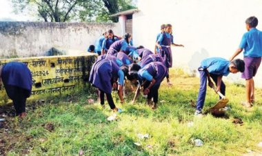 पतरापाली में स्वच्छता श्रमदान
