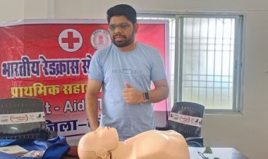 हर घर जीवन रक्षक की थीम पर प्राथमिक उपचार  कैम्प