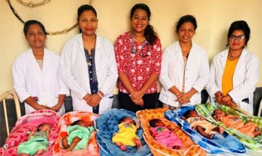 सरकारी अस्पताल देवभोग में 6 नन्हे फरिश्तों की गूंजी किलकारी