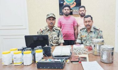 भारी मात्रा में विस्फोटक संग दो नक्सली सप्लायर गिरफ्तार