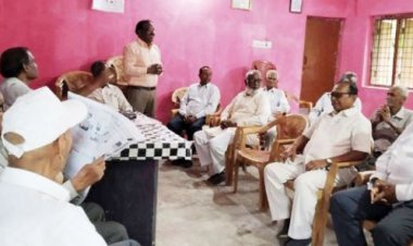 पेंशनरों की बैठक, कई मुद्दों पर चर्चा