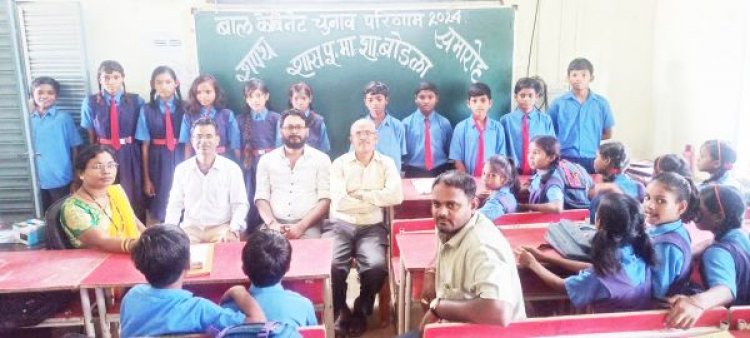 मिडिल स्कूल बोड़ला में कैबिनेट का गठन