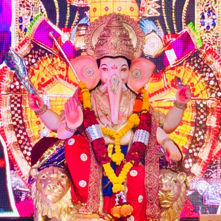 इंदौर के श्याम नगर एनएक्स में गणेश उत्सव:प्रतिदिन महाआरती, महाप्रसादी के साथ ही रखा जा रहा है बंपर इनाम