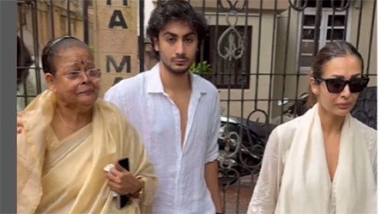 रोती हुई नानी को अरहान खान ने संभाला