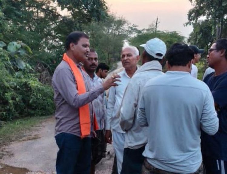 कांग्रेसियों ने ग्रामीणों के जख्म पर छिडक़ा नमक - मधुसूदन