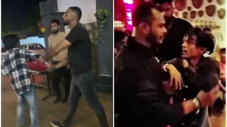 स्पीकर हाउस के पास कैफे में चाकूबाजी