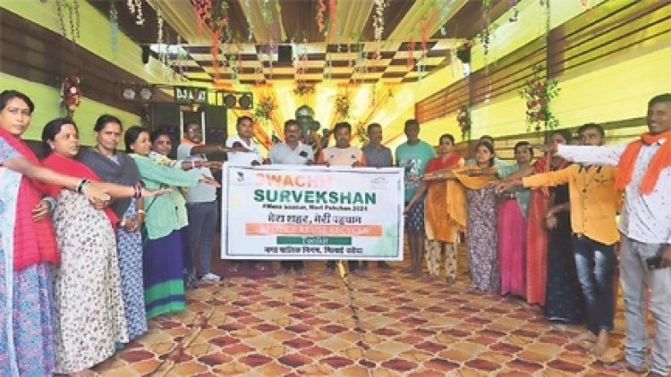 छत्‍तीसगढ़ में विघ्‍नहर्ता के सामने से ली स्‍वच्‍छता की शपथ