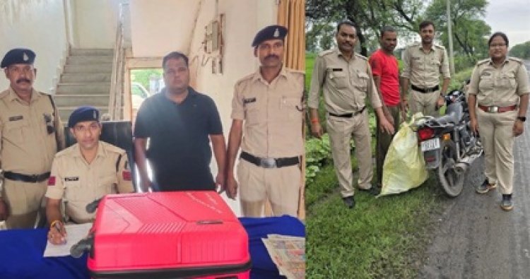 एमपी की शराब लाकर जिले में खपाने वाला गिरफ्तार