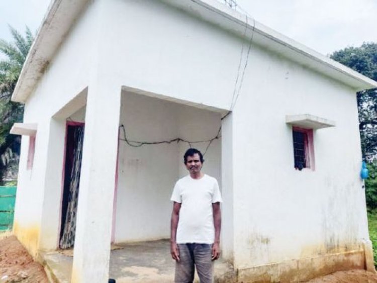 कच्चे मकान की समस्या से पूरन दास को मिली निजात