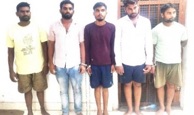 सडक़ किनारे खड़े ट्रकों को बनाते थे निशाना, चोर गिरोह गिरफ्तार